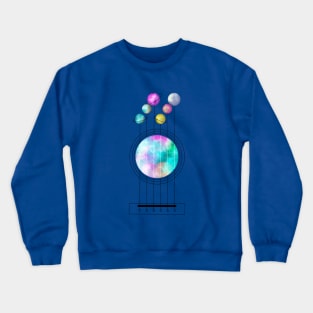 Cosmic guitar Crewneck Sweatshirt